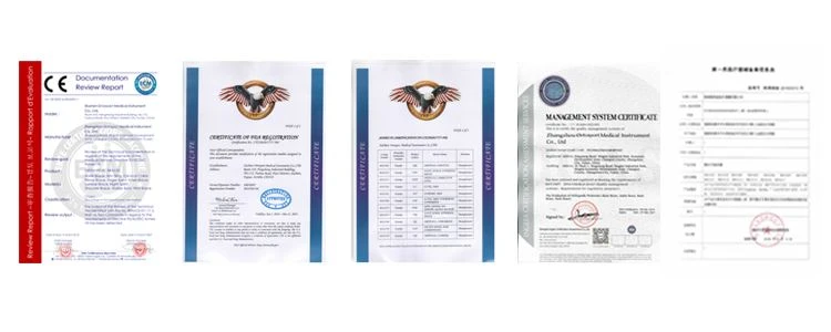 Counter Hip Brace Factory Certificate